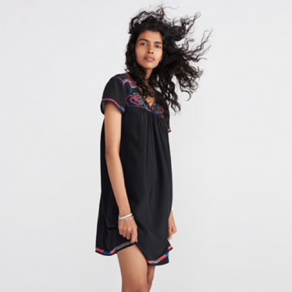 🖤 Madewell Silk Dress XS